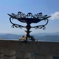 جا میوه ای برنز بسیار شکیل و زیبا|ظروف سرو و پذیرایی|سمنان, |دیوار