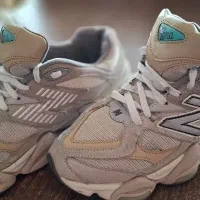 کفش نیوبالانس 9060 طوسی کرم و سبز سیریNB|کیف، کفش، کمربند|کرج, کلاک بالا|دیوار