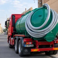 تخلیه چاه بازکن سپتیک تانکر لجنکش /مستقیم راننده/