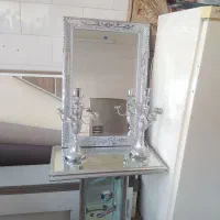 آینه وشمعدان وکنسول|مبلمان خانگی و میز عسلی|قم, شاه ابراهیم|دیوار