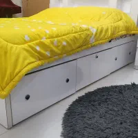 تخت خواب ومیز توالت|تخت و سرویس خواب|احمدآبادمستوفی, |دیوار