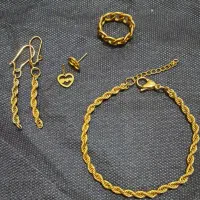 بدلیجات.استیل طلایی رنگ ثابت