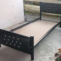 تخت تک نفره فلزی