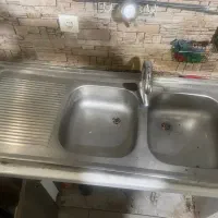 سینک ظرفشویی دو قلو