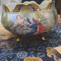 ۴ عددکوری تزئنی طرح لیلی و مجنون بامارک آنیل|ظروف سرو و پذیرایی|فریدون‌کنار, |دیوار