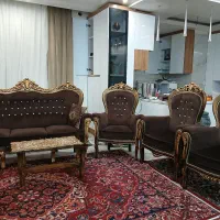 مبلمان استیل ۹نفره شیک و تمیز|مبلمان خانگی و میز عسلی|تهران, کاشانک|دیوار