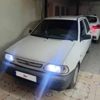 پراید سفید ۸۵ تمیز دوگانه