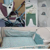 تعدادی وسایل نوزادی نو ودرحد نو