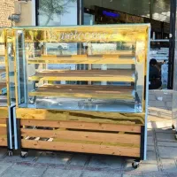 یخچال مکعب طلایی طرح چوب|فروشگاه و مغازه|قم, شهرک امام حسین|دیوار