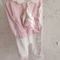 لباس نوزادی مخمل هفت ماهه|کفش و لباس بچه|شهرضا, |دیوار