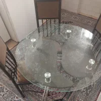 میز غذا خوری4نفره|میز و صندلی غذاخوری|همدان, |دیوار