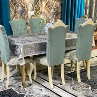 ست میز ناهار خوری و مبلمان هفت نفره در حد توپ|مبلمان خانگی و میز عسلی|کرج, آتشگاه|دیوار