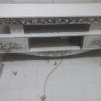 میز تلویزیون.بخاری گازی