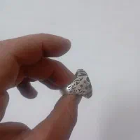 انگشتر فیروزه رکاب نقره قدیمی