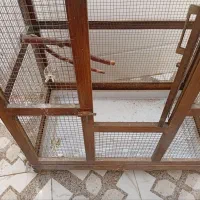 قفس چوبی متحرک