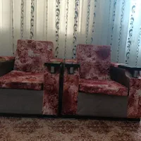 دو عدد مبل تک نفره راحتی