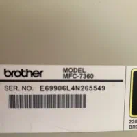 پرینتر لیزری چهار کاره برادر مدل BROTHER MFC-7360|پرینتر، اسکنر، کپی، فکس|چالوس, |دیوار