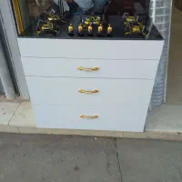 اجاق گاز تمام کشو ساده بدون طرح دستیگره دار کدG52