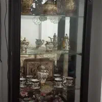 بوفه چوبی زیباومقاوم وآینه شمعدان