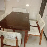 ناهار خوری جدید با چوب گردو