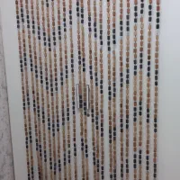 پرده اویز طرح چوب یک متردر۲متر۳۰|پرده، رانر، رومیزی|رشت, یخسازی|دیوار