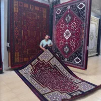 فرش ماشینی 700 شانه طرح اصفهان کاشان