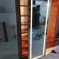 جاکفشی قدی اینه دار چراغدار جدید