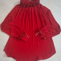 شومیز .لباس .یلدایی شیک سایز دو