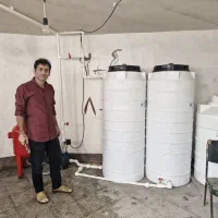 نصب پمپ و مخزن و لوله کشی آب سرد و گرم ساختمان