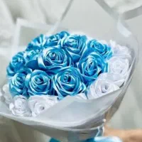 دسته گل روبان|گل مصنوعی|یاسوج, |دیوار