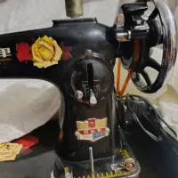چرخ خیاطی طرح گل دینام دار