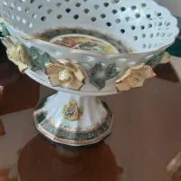 ظرف ظروف چینی کریستال گل برجسته چک آجیل گلدان حراج|حراج|تهران, نصرت|دیوار