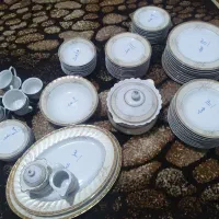 سرویس چینی 12نفره|ظروف سرو و پذیرایی|قشم, |دیوار