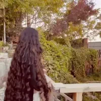 موی بلند حالت دار ، صاف و فر