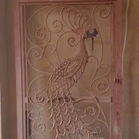 ** درب آهنی مدل طاووسی**|مصالح و تجهیزات ساختمان|شاهین‌شهر, مخابرات (شهید بهشتی)|دیوار