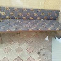 نیمکت آهنی ۳عدد بزرگ|صندلی و نیمکت|کرمان, |دیوار