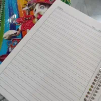 دفتر ۵۰ برگ دو خط انگلیسی فقط ۳۰ هزار تومان|لوازم التحریر|کرج, برغان|دیوار