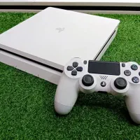 لی استیشن4 اسلیم سفید درحدآکبند ps4