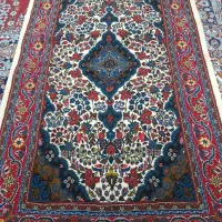 فرش دستباف طرح جزان زمینه کرم دو پوده