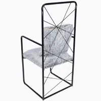 صندلی فانتزی سفید|صندلی و نیمکت|اصفهان, قهجاورستان|دیوار