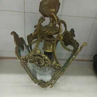 لوستر آشپزخانه برنزی