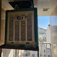 کولر آبی همراه با پایه آهنی|کولر آبی|شیراز, کوی فرهنگیان|دیوار