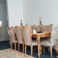 ناهار خوری ۸ نفره با چوب راش