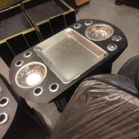 صندلی آرایشگاه استفاده نشده