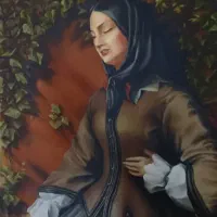 تابلو رنگ روغن - کار سال ۱۳۸۳|تابلو، نقاشی، عکس|تهران, باغ فیض|دیوار