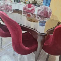 میز ناهار خوری|میز و صندلی غذاخوری|اهواز, سپیدار|دیوار