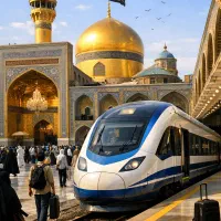 بلیط وتور مشهدحرکت روزانه با قطار