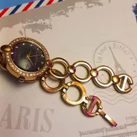 ساعت مچی Quartz باطری آمریکایی بند استیل طلایی|ساعت|شاهین‌شهر, شهرک گلدیس|دیوار