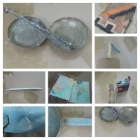 تعدادی لوازم قدیمی و عتیقه قدمت دار|کلکسیون اشیاء عتیقه|کرج, شهرک نهال و بذر|دیوار