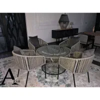 صندلی بافت برایان کافه رستوران / آتشدان باغی|میز و صندلی غذاخوری|تهران, چیتگر جنوبی|دیوار